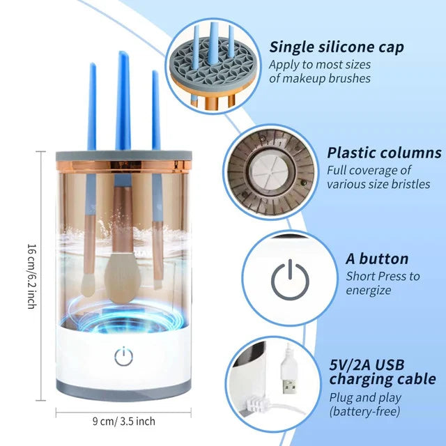 Electric Makeup Brush Cleaner